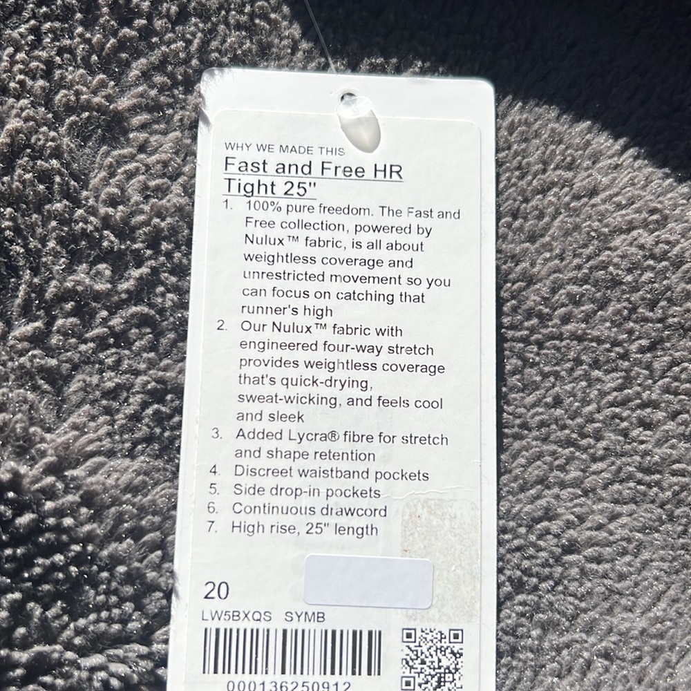 lululemon athletica Blue Leggings - Picture 5 of 5